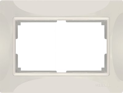 

Рамка для двойной розетки (слоновая кость, basic) WL03-Frame-01-DBL-ivory Werkel, WL03-Frame-01-DBL-ivory
