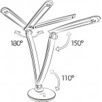 Настольный светильник Elektrostandard Gander gold (TL90310) (90199/1 золотой упаковка ЕС)