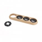 Рамка на 4 поста (светлый бук) WL15-frame-04 Werkel