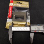 Накладка для двойной розетки Еthernet RJ-45 (серо-коричневый) WL07-RJ45+RJ45-CP Werkel