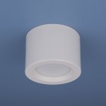 Накладной точечный светодиодный светильник DLR026 6W 4200K белый матовый Elektrostandard