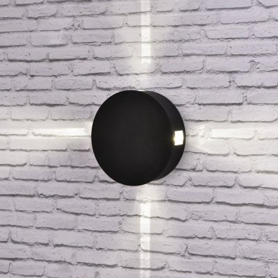 

Уличный настенный светодиодный светильник 1545 TECHNO LED Электростандарт, 1545 TECHNO LED BEAM черный