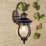 Barrel D черное золото уличный настенный светильник GL 1025D Elektrostandard