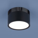 Накладной акцентный светодиодный светильник DLR029 10W 4200K черный матовый/черный хром Elektrostandard