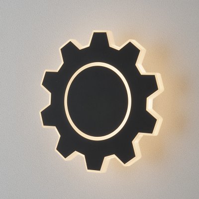 

Настенный светодиодный светильник Gear M LED MRL LED 1095 черный Elektrostandard, Gear M LED черный (MRL LED 1095)