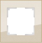 Рамка на 1 пост (шампань,стекло) Werkel WL01-Frame-01