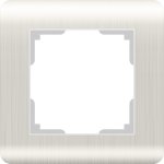 Рамка на 1 пост (перламутровый) Werkel WL12-Frame-01