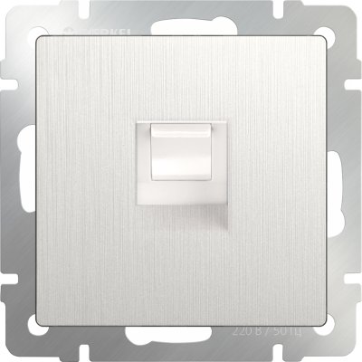 

Телефонная розетка RJ-11 (перламутровый рифленый) WL13-RJ-11 Werkel, WL13-RJ-11