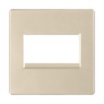 Накладка для двойной розетки Еthernet RJ-45 (шампань) WL11-RJ45+RJ45-CP Werkel