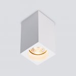 Накладной точечный светильник 1085 GU10 WH белый матовый Elektrostandard