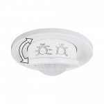 Инфракрасный датчик движения  8m 2,2-4m 800W IP20 360° SNS-M-12 белый Elektrostandard