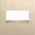 Накладка для двойной розетки Еthernet RJ-45 (шампань рифленый) WL10-RJ45+RJ45-CP Werkel