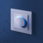 Диммер с подсветкой (белый) WL01-DM600-LED Werkel