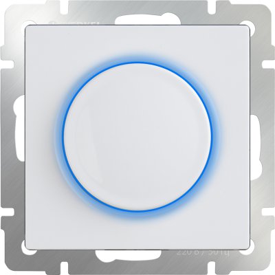 

Диммер с подсветкой (белый) WL01-DM600-LED Werkel, WL01-DM600-LED белый