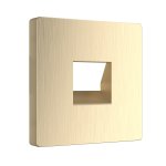 Накладка для телефонной розетки RJ11 (шампань рифленый) WL10-RJ-11-CP Werkel