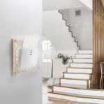 Электронный карточный выключатель (белый) WL01-01-03 Werkel