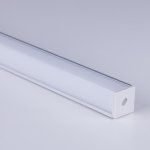 Квадратный угловой алюминиевый профиль для светодиодной ленты LL-2-ALP009 Elektrostandard