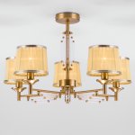 Светильник Eurosvet 60081/5 золотая бронза