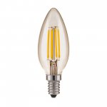 Светодиодная лампочка свеча BL131 7W 3300K E14 (C35 прозрачный) Elektrostandard