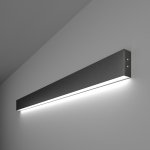 Линейный светодиодный накладной односторонний светильник 103см 20Вт 6500К черная шагрень 101-100-30-103 Elektrostandard