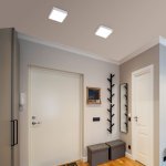 Накладной светодиодный светильник DLS034 18W 4200K Elektrostandard