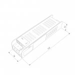 Трансформатор для светодиодной ленты 12V 60W Трансформатор 12V 60W Elektrostandard