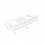 Трансформатор для светодиодной ленты 12V 150W Трансформатор 12V 150W Elektrostandard