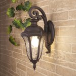 Draco D капучино уличный настенный светильник GL 1010D Elektrostandard