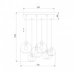 Светильник лофт стиля TK Lighting 2164 Cubus