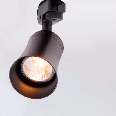 Трековый светильник для однофазного шинопровода Vetro GU10 Черный MRL 1001 Elektrostandard Трековый светильник для однофазного шинопровода Vetro GU10 Черный MRL 1001 Elektrostandard