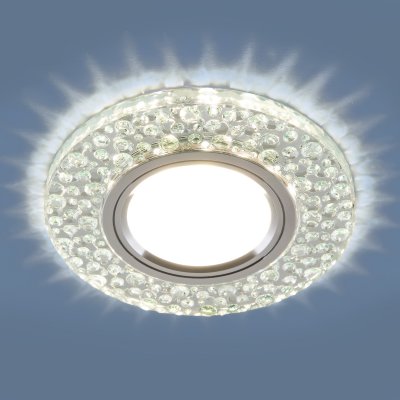 

Встраиваемый точечный светильник с LED подсветкой 2224 MR16 CL прозрачный Elektrostandard, 2224 MR16 CL прозрачный