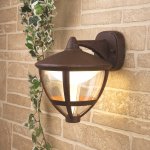 Уличный настенный светильник Elektrostandard Gala D брауни