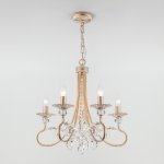 Светильник Eurosvet 60057/5 белый с золотом