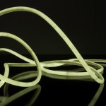 Светодиодный гибкий неон Гибкий неон 220V 9,6W 144Led 2835 IP67 круглый холодный белый, 50 м Elektrostandard