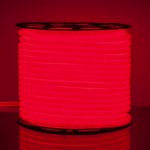 Светодиодный гибкий неон Гибкий неон 220V 9,6W 144Led 2835 IP67 круглый красный, 50 м Elektrostandard