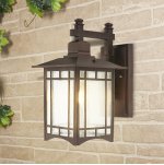 Vela D кофейное золото уличный настенный светильник GL 1019D Elektrostandard