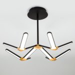 Светильник Eurosvet 90147/4 черный/золото