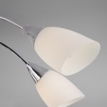 Плафон стекло белый матовый со скосом 100*150мм Е27 (43мм посадка) Евро 30149 Ellene