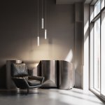 Подвесной светодиодный светильник DLR035 12W 4200K белый матовый Elektrostandard