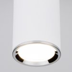 Накладной акцентный светильник DLN101 GU10 WH белый Elektrostandard