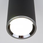 Накладной акцентный светильник DLN101 GU10 BK черный Elektrostandard