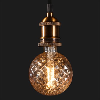 

Филаментная светодиодная лампа Globe 4W 2700K E27 BL154 Elektrostandard, Globe BL154 4W 2700K E27 Prisma (G95 тонированная)