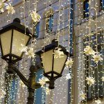 Праздничная гирлянда нить белый 10м IP65 400-101 Eurosvet