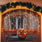 Праздничная гирлянда занавес белый 2*3м IP20 200-002 Eurosvet