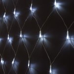 Праздничная гирлянда сеть белый 1,5*1,5м IP20 300-001 Eurosvet