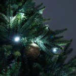 Праздничная гирлянда нить белый 5м IP20 400-001 Eurosvet