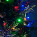 Праздничная гирлянда нить мульти 10м IP20 400-002 Eurosvet