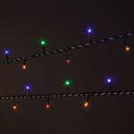Праздничная гирлянда нить мульти 10м IP20 400-002 Eurosvet