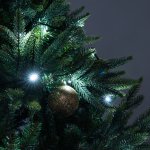 Праздничная гирлянда нить белый 10м IP20 400-002 Eurosvet