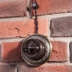 Ретро кабель витой  2х1,5 (коричневый) 20м Werkel Ретро кабель витой  2х1,5 (коричневый) 20м